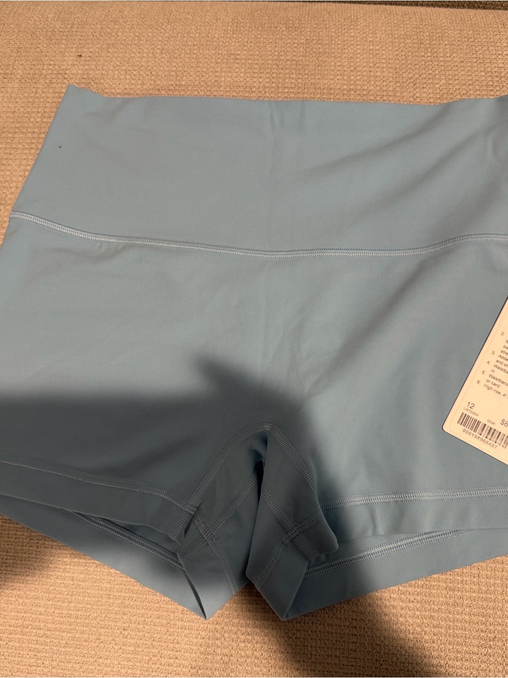 lululemon athletica Seafoam align no line Shorts - Picture 3 of 5